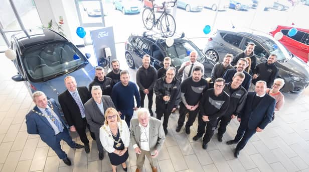 45th anniversary celebrations at Chris Allen Garages in Poulton
