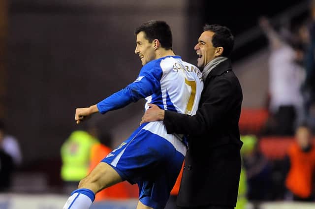 Paul Scharner enjoyed success with Roberto Martinez during two spells with Latics