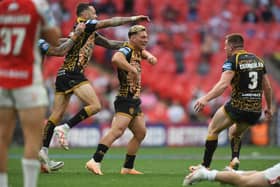Lachlan Lam was Leigh's Wembley hero as they defeated Hull KR