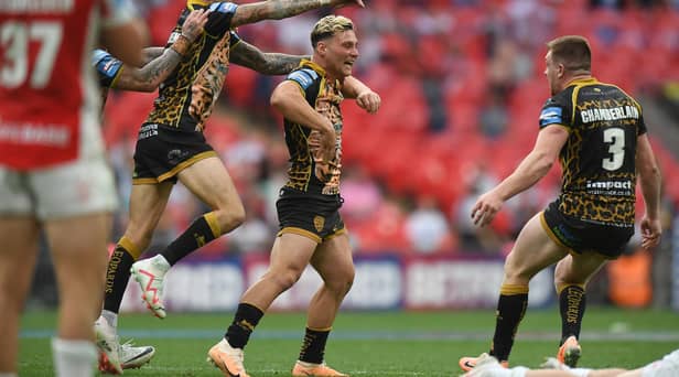Lachlan Lam was Leigh's Wembley hero as they defeated Hull KR