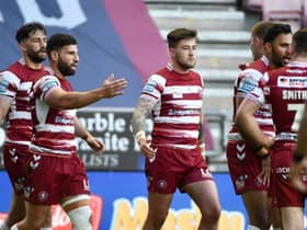 Wigan Warriors were defeated by Leeds Rhinos