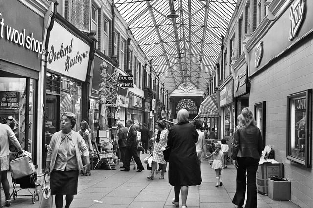 The Makinson Arcade in August 1971.