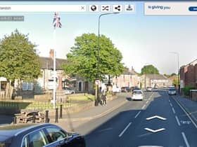 A general view of Standish High Street near to where the collision took place