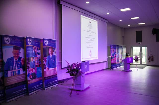 A sneak peak inside the new Golborne High School centenary block