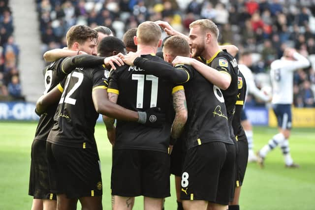 The Latics players are united for the final push towards Championship safety