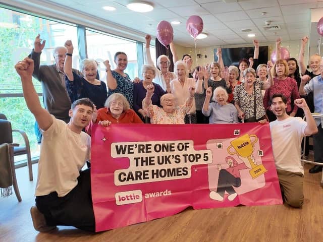 Belong Wigan celebrates being named in the top 5 best UK care homes.