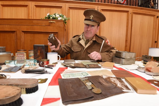 Dave Myers from 5th Bn. Manchester Regiment Living History Museum