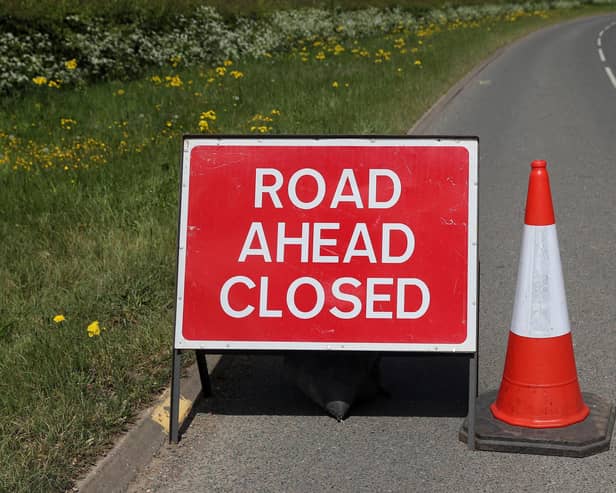 Two of the works are expected to cause delays of between 10 and 30 minutes