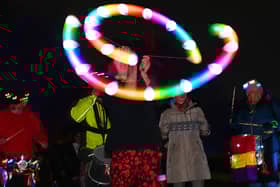 Fun at Light Night Wigan 2023