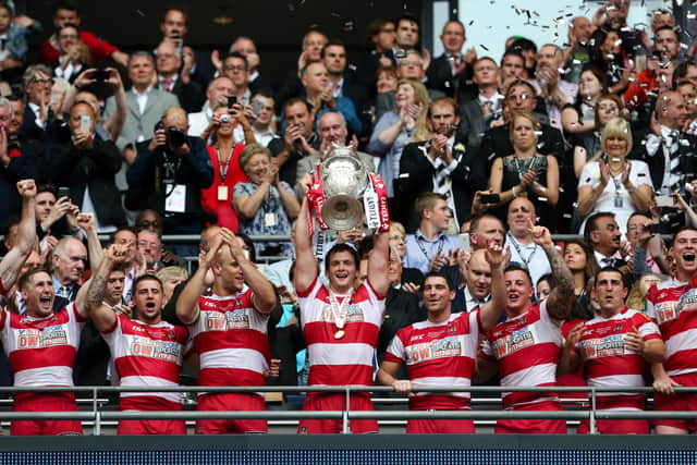 Sean O'Loughlin was captain the last time Wigan won the Challenge Cup