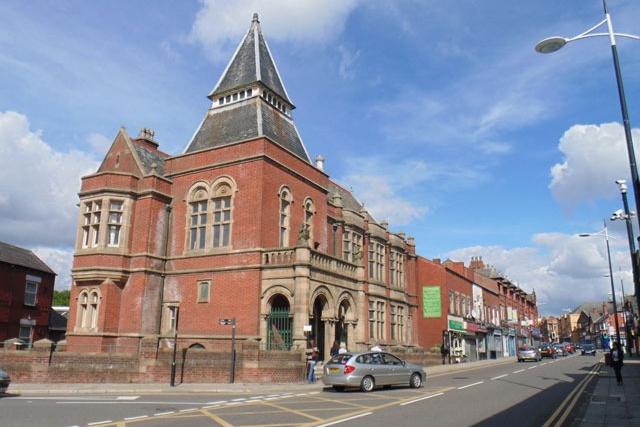 What used to be Hindley Library and Museum on Market Street