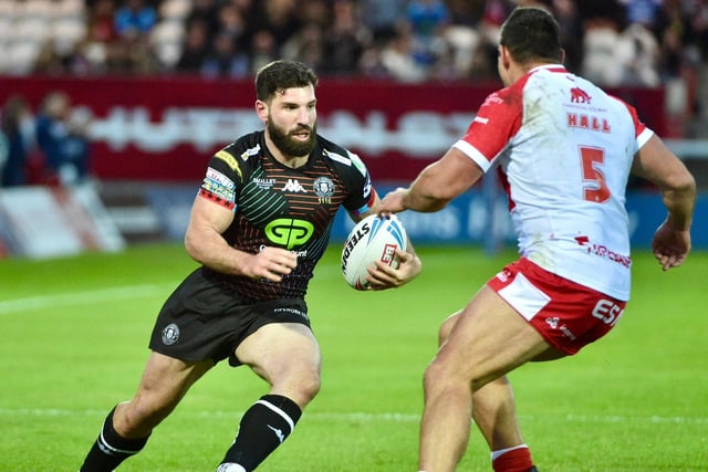 A try-scorer on the night but Ryan Hall too strong on occasions