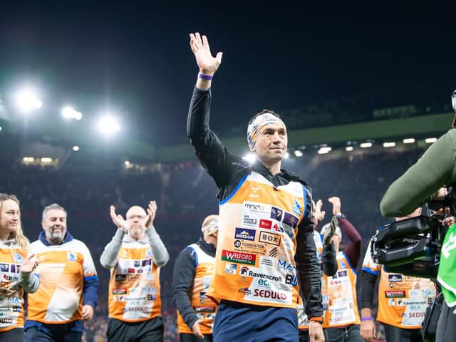 Kevin Sinfield ran seven ultra marathons in seven days