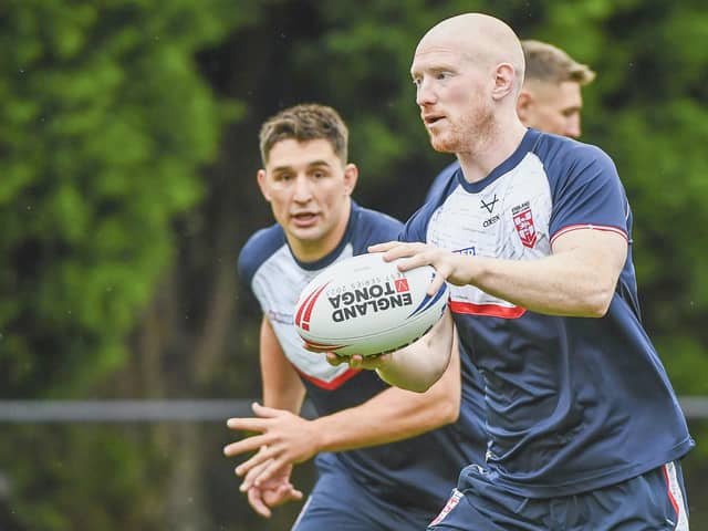 England Rugby League Training