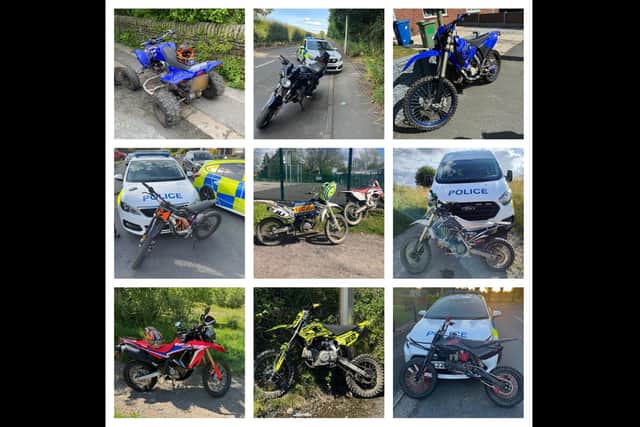 Police operation sees hundreds of bike seized in Wigan and beyond