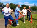 The play area on Bexhill Drive is officially opened