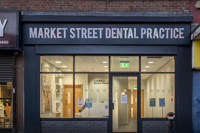 28 Market St, Wigan, WN1 1HX. No: 01942 243720. Average rating= 3 from two reviews. An example of a review, February 2021: "I had waited a week for my appointment, and had been suffering from toothache all this time . Got to the dentist which I have been attending since 1996 , and had to wait outside due to COVID . There where quite a few people waiting and I did try phoning to say that I was outside waiting. They were letting 2 people in at a time . I was allowed in to the surgery after a short period of time and checked in. A few minutes after sitting down the receptionist informed me that I wasn’t going to seen as I had arrived too late for my appointment! ! So I left as they couldn’t find me an alternative appointment as it’s half term and I would have to ring on a daily basis to get a cancellation!! I work in Manchester .. utterly disgusting service.. never ever going to be going back."
