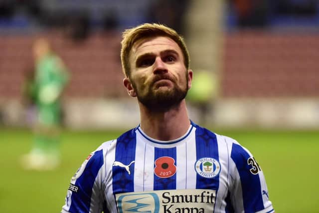 Callum McManaman admits he's relishing his new 'senior' role at Wigan Athletic