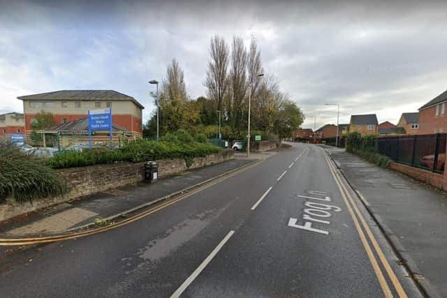 Emergency services rushed to Frog Lane on Wednesday morning