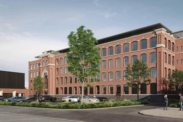 CGI of how Mill 2 could look after redevelopment of the Eckersley complex in Wigan