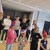 Children attending Holidays Activities and Food have created a rap ahead of the coronation of King Charles III.