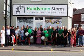 The grand opening of Handyman Stores on Preston Road, Standish