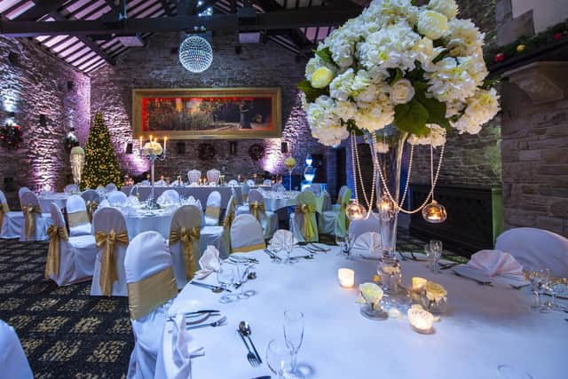 Wedding venue boasts one of the most beautiful halls in the North West. Picture – supplied.