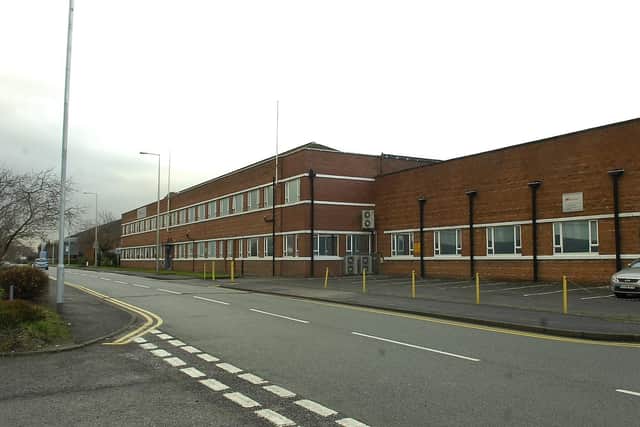 The Ingersoll Rand factory on Swan Lane, Hindley Green