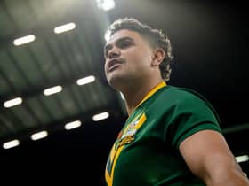 Latrell Mitchell is preparing to represent Australia the Rugby League World Cup final.