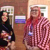 EWG - Emotional Wellbeing Group, have a counselling hub in Bishopgate, Wigan, and offer free and low cost group sessions. from left, Emily Durkin-Kenyon and director Anna Palin-Swift.