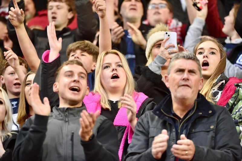 Wigan Warriors fans made the short trip to Leigh for the Battle of the Borough.