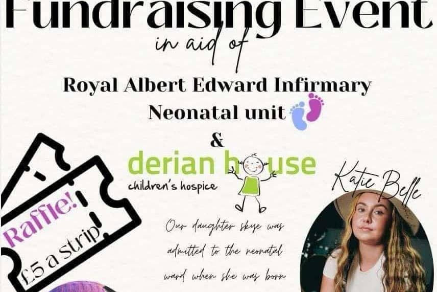 They are trying to raise as much money as possible to help both causes with whatever things they need to help them support as many families as they can.