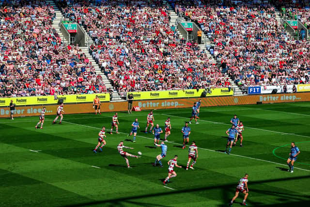 Wigan Warriors welcome St Helens to the DW Stadium for the Good Friday Derby