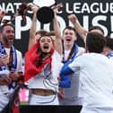 Chesterfield - and Will Grigg - lift the National League title