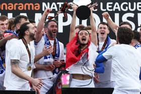 Chesterfield - and Will Grigg - lift the National League title