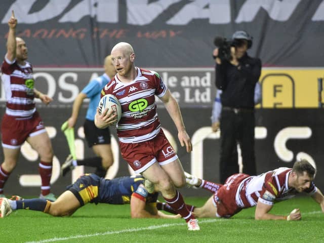 Liam Farrell scored his 150th career try in the recent win over Catalans Dragons