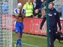 Curtis Tilt limps off against Bolton