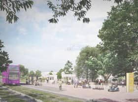 The Leigh Guided Bus Route already runs through the land proposed for 1,100 homes at Mosley Common, Wigan.