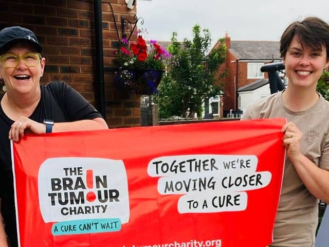Two Wigan lasses, one banner, and 170 miles of sore bums ahead! Jo and Joyce are trading chippy teas for energy gels as they bike across the country for The Brain Tumour Charity. Powered by grit, giggles, and probably a lot of moaning.