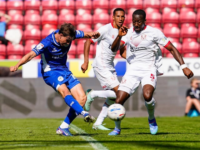 Only 'rested' for 22 minutes but straight back into the action and linked up play well