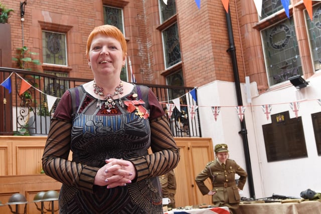 Melanie Bryan OBE DL at the Veteran's Recognition Lunch event