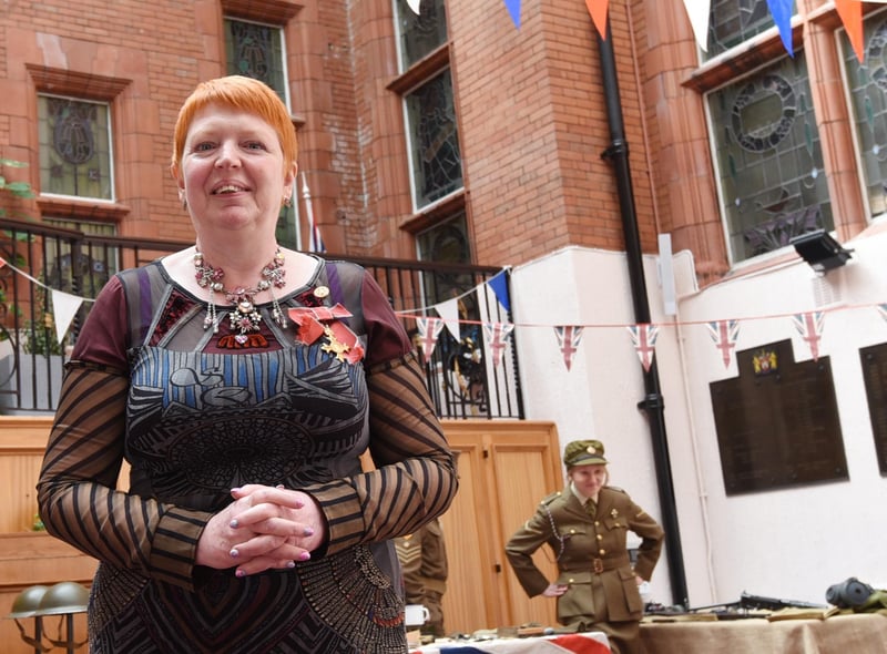 Melanie Bryan OBE DL at the Veteran's Recognition Lunch event