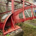 The Deep Pit railway footbridge in Hindley has been given listed status