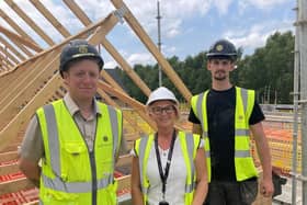 Ashton Walsh on site