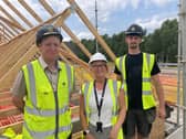 Ashton Walsh on site