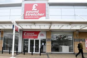 The exterior of Pound Stretcher at Robin Retail Park which has now closed