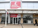 The exterior of Pound Stretcher at Robin Retail Park which has now closed
