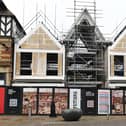A view of the new market hall entrance from Standishgate