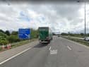 There are delays both ways on the M6 after a crash near junction 26 (M58) in Wigan this morning (Tuesday, July 5)