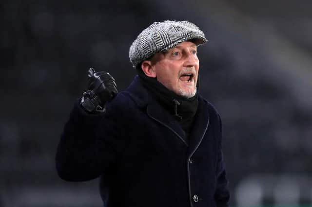 Ian Holloway, manager of Grimsby Town. (Photo by George Wood/Getty Images)
